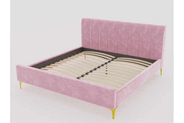 Кровать Рошаль 1200 розовый