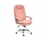 Кресло Softy lux флок розовый