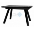 Стол SKL 140 керамика черный мрамор/подстолье черное