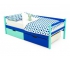 Кровать-тахта Svogen с ящиками мятно-синий