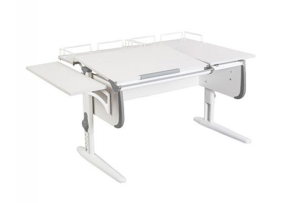 Парта СУТ.25-02 белый с серым