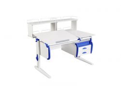 Парта СУТ.25-04-Д2 белый с синим