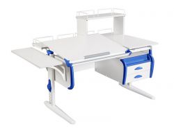 Парта СУТ.25-05-Д1 белый с синим