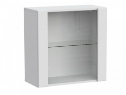 Шкаф навесной Point ТИП-61 Белый/Белый глянец