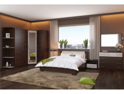 Спальня Аврора Венге/Дуб молочный