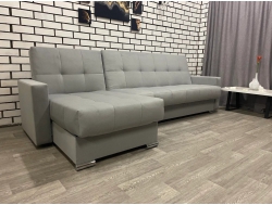 Диван Белиз с оттоманкой с подлокотниками Veluta LUX 52