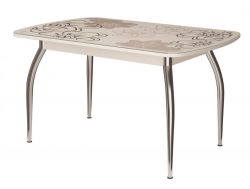 Стол обеденный Бостон 3 триумф ваниль