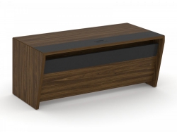 Стол руководителя прямой Корнер COR.SR-18 Орех Лоренцо/Графит