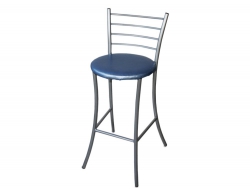 Стул Барный ДХ-2 цвет светло-голубой