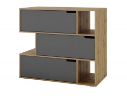 Комод Харви вотан/графит