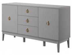 Комод 2 двери 3 ящика Фарго Антрацит