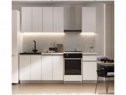 Кухонный гарнитур Гретта ЛДСП 1600 мм Белый