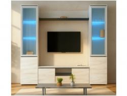 Гостиная Гретта с витринами