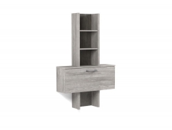 Надстройка Д-6 к тумбе малой Денвер Риббек серый