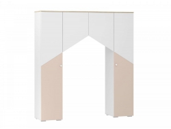 Шкаф комбинированный Банни НМ 041.45 Бисквит