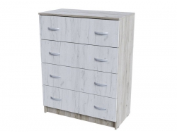 Комод 4 ящика КМ 554 Басса Крафт