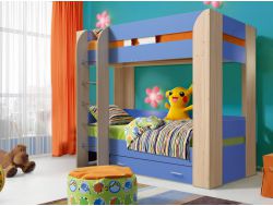 Кровать детская двухъярусная Юниор 6