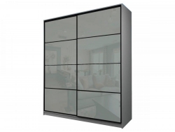 Шкаф-купе Max МШ-23-6-16-22 светло-серая пленка