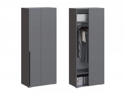 Шкаф угловой МС Люмьер Графит