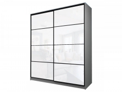 Шкаф-купе Max МШ-23-6-18-22 белая пленка