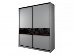 Шкаф-купе Max МШ-23-6-18-99 черная пленка