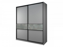 Шкаф-купе Max МШ-23-6-18-99 светло-серая пленка