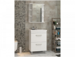 Коллекция мебели в ванную Nova 600 2 ящика