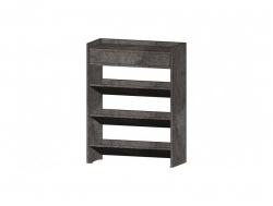 Обувница Визит цемент темный