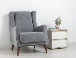 Кресло для отдыха Плимут серый ТК 377