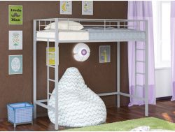 Кровать чердак Севилья 1-1 Серая