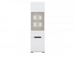Шкаф-витрина S205-REG1W1D/21/6 Ацтека белый
