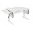 Парта СУТ.25-02 белый с серым