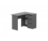Стол угловой Денвер Графит серый