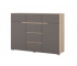 Комод 1200 Анталия Графит софт