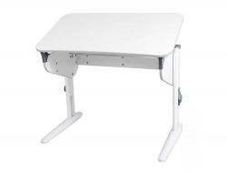 Парта СУТ 46 белый-серый