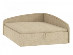 Кровать-тахта Адель вар.1 1400 Тесла мокко