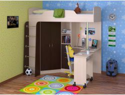 Кровать Теремок 1 Венге