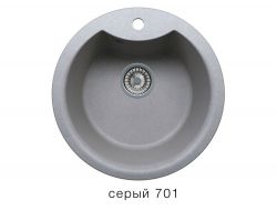 Кухонная мойка Tolero R-108E Серый 701