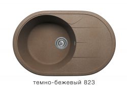Кухонная мойка Tolero R-116 Темно-бежевый 823
