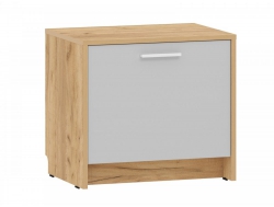 Тумба для обуви Нортон НМ 013.23 корпус Дуб Крафт Золотой