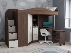 Кровать-чердак Юниор-4 бодего-винтерберг